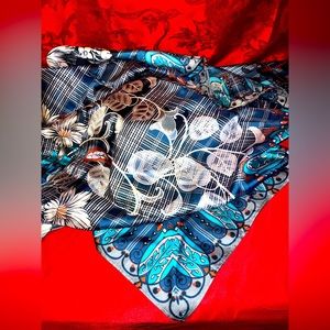 JW Johnny Was silk scarf